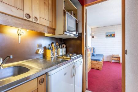 Alquiler al esquí Apartamento cabina para 3 personas (018) - Résidence la Boussole - Montchavin La Plagne - Cocina