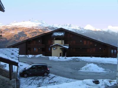 Ski verhuur Studio 2 personen (001) - Résidence la Boussole - Montchavin La Plagne - Terras