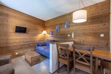 Rent in ski resort Studio cabin 5 people (039) - Résidence la Clé - Montchavin La Plagne - Living room