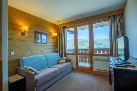 Rent in ski resort 2 room apartment 4 people (411) - Résidence la Marelle - Montchavin La Plagne