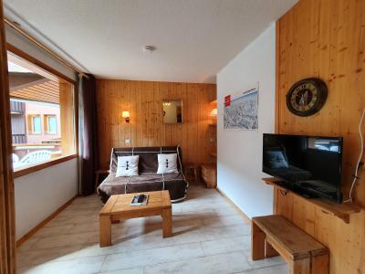 Rent in ski resort Studio 4 people (058) - Résidence la Traverse - Montchavin La Plagne - Living room