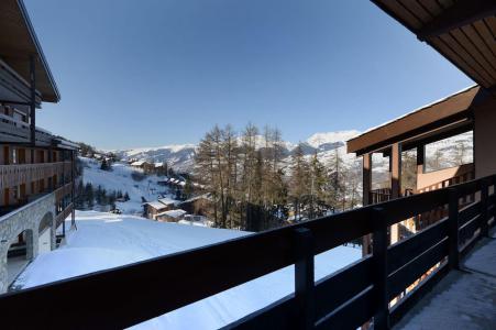 Аренда на лыжном курорте Résidence Le Backgammon - Montchavin La Plagne - зимой под открытым небом