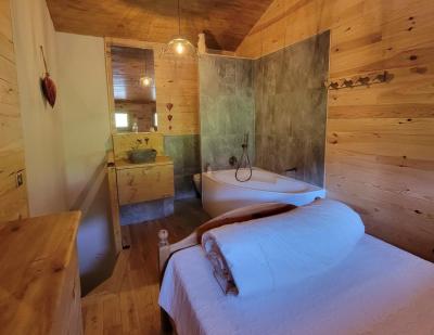 Rent in ski resort 3 room duplex apartment cabin 6 people (406) - Résidence le Bilboquet - Montchavin La Plagne - Bedroom