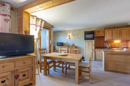 Skiverleih 3-Zimmer-Appartment für 6 Personen (005) - Résidence le Damier - Montchavin La Plagne - Wohnzimmer