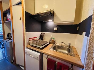 Location au ski Studio 2 personnes (2020) - Résidence le Dé 2 - Montchavin La Plagne - Kitchenette
