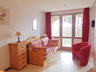 Rent in ski resort 2 room apartment 4 people (008) - Résidence le Dé 3 - Montchavin La Plagne - Living room