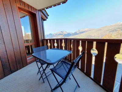 Location au ski Appartement 1 pièces cabine 6 personnes (304) - Résidence le Dé 3 - Montchavin La Plagne - Terrasse