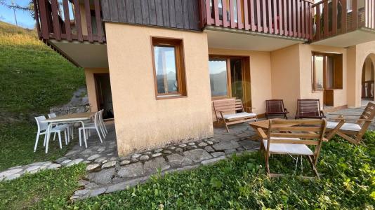 Rent in ski resort 3 room apartment cabin 4 people (239) - Résidence le Dé 4 - Montchavin La Plagne - Terrace