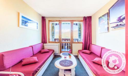 Vacances en montagne Appartement 2 pièces 4 personnes (Confort 28m²) - Résidence le Hameau du Sauget - Maeva Home - Montchavin La Plagne - Extérieur hiver