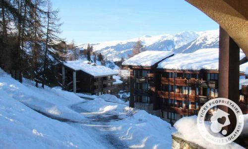 Vacances en montagne Appartement 2 pièces 4 personnes (Confort -1) - Résidence le Hameau du Sauget - Maeva Home - Montchavin La Plagne - Extérieur hiver
