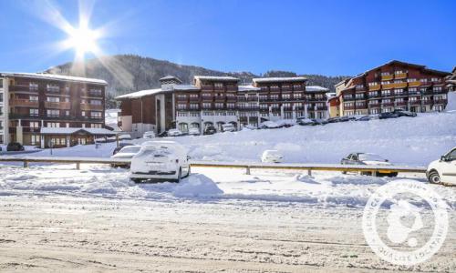 Skiverleih Résidence le Hameau du Sauget - MH - Montchavin La Plagne - Draußen im Winter