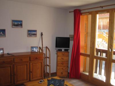 Ski verhuur Appartement 2 kamers 6 personen (104) - Résidence le Tétras Lyre - Montchavin La Plagne - Woonkamer