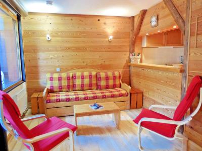 Skiverleih 3 Zimmer Maisonettewohnung für 6 Personen (025) - Résidence le Zig Zag - Montchavin La Plagne - Wohnzimmer