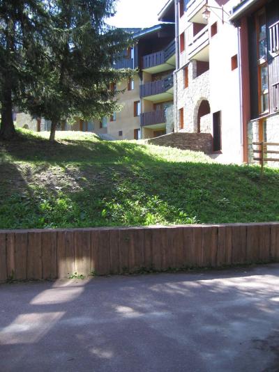 Location au ski Studio 4 personnes (001) - Résidence le Zig Zag - Montchavin La Plagne - Terrasse