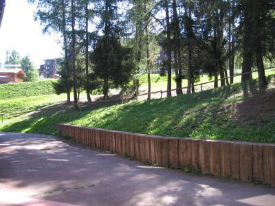 Soggiorno sugli sci Studio per 4 persone (001) - Résidence le Zig Zag - Montchavin La Plagne - Terrazza