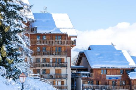 Ski verhuur Résidence les Chalets de Wengen - Montchavin La Plagne - Buiten winter