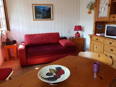 Rent in ski resort Studio 3 people (11) - Résidence Porte de Montchavin - Montchavin La Plagne - Living room