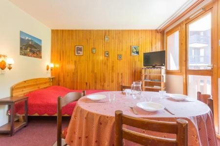 Ski verhuur Appartement 2 kamers 5 personen (RTE13) - Résidence Rochette - Montchavin La Plagne - Woonkamer