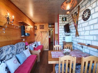 Ski verhuur Appartement 2 kamers 4 personen (105) - Résidence Sextant - Montchavin La Plagne - Woonkamer