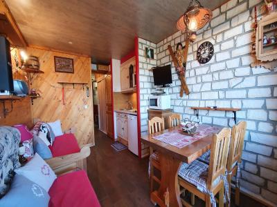 Ski verhuur Appartement 2 kamers 4 personen (105) - Résidence Sextant - Montchavin La Plagne - Woonkamer