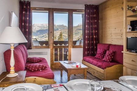 Ski verhuur Appartement 3 kamers 6 personen (110) - Résidence Sextant - Montchavin La Plagne - Woonkamer