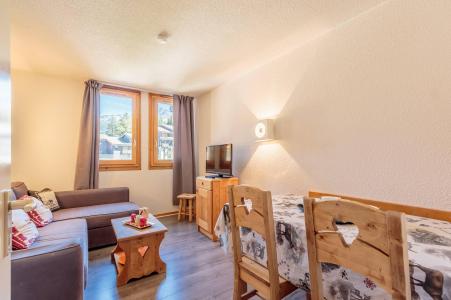 Rent in ski resort 2 room duplex apartment 5 people (025) - Résidence Trompe l'Oeil - Montchavin La Plagne