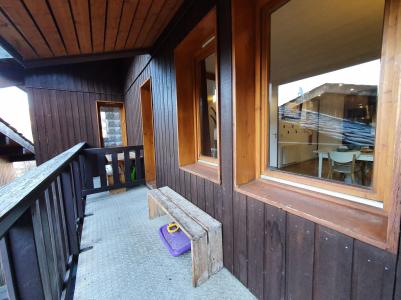 Ski verhuur Appartement 2 kamers 4 personen (028) - Résidence Trompe l'Oeil - Montchavin La Plagne - Terras