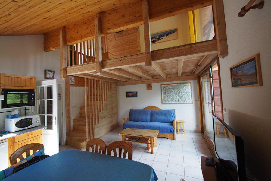 Ski verhuur Appartement duplex 3 kamers 8 personen - Chalet de la source - Montgenèvre