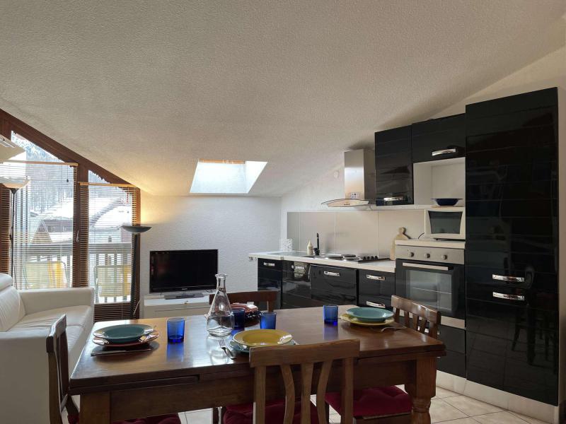 Skiverleih 2-Zimmer-Appartment für 4 Personen (302) - La Résidence Ferme d'Augustin - Montgenèvre - Küche