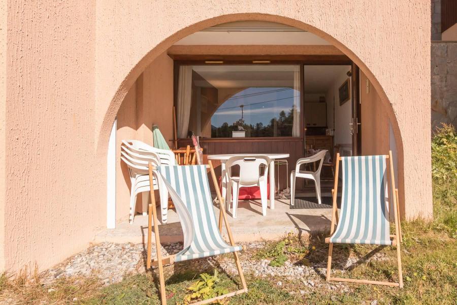 Skiverleih Studio Schlafnische für 4 Personen (SIL094) - La Résidence Ferme d'Augustin - Montgenèvre - Terrasse