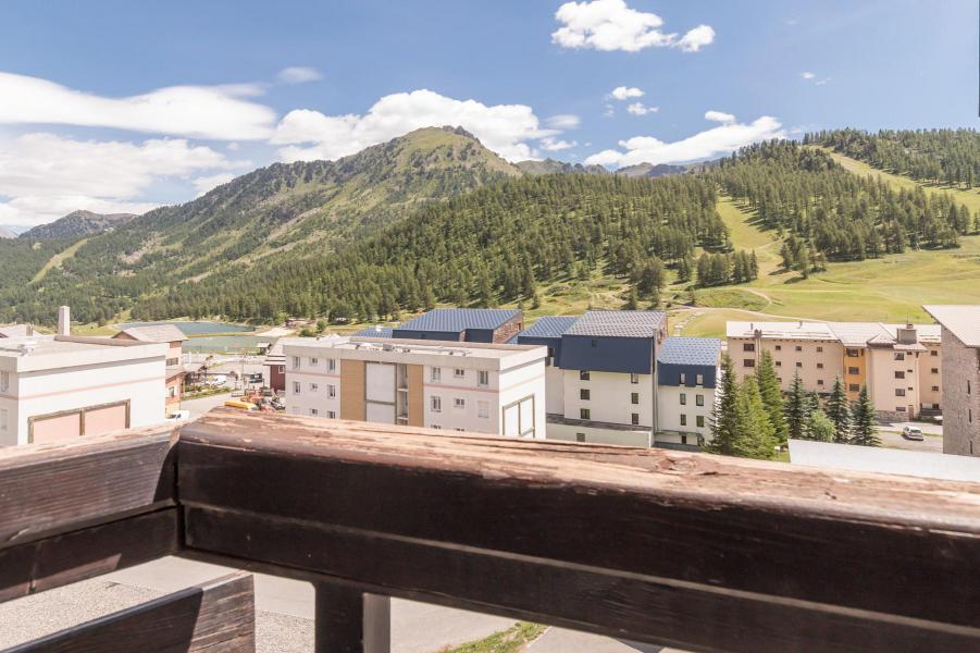 Skiverleih 2-Zimmer-Berghütte für 6 Personen (CHIESA) - La Résidence la Loubatière - Montgenèvre - Terrasse