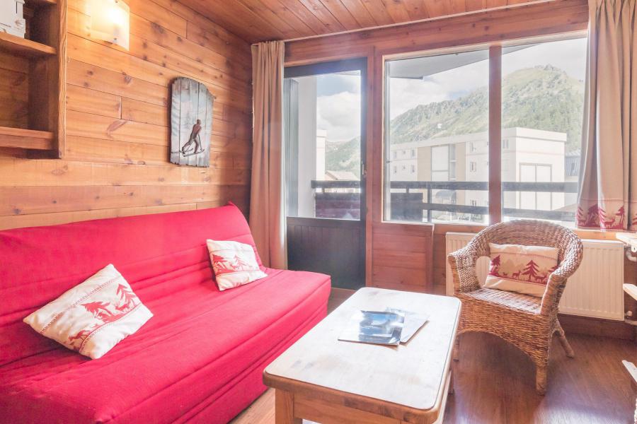 Skiverleih 2-Zimmer-Berghütte für 6 Personen (SOLERO) - La Résidence la Loubatière - Montgenèvre - Wohnzimmer