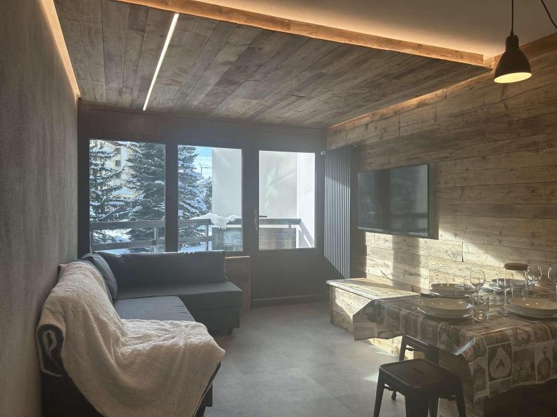 Rent in ski resort 3 room apartment 5 people (B2C) - La Résidence la Loubatière - Montgenèvre - Living room