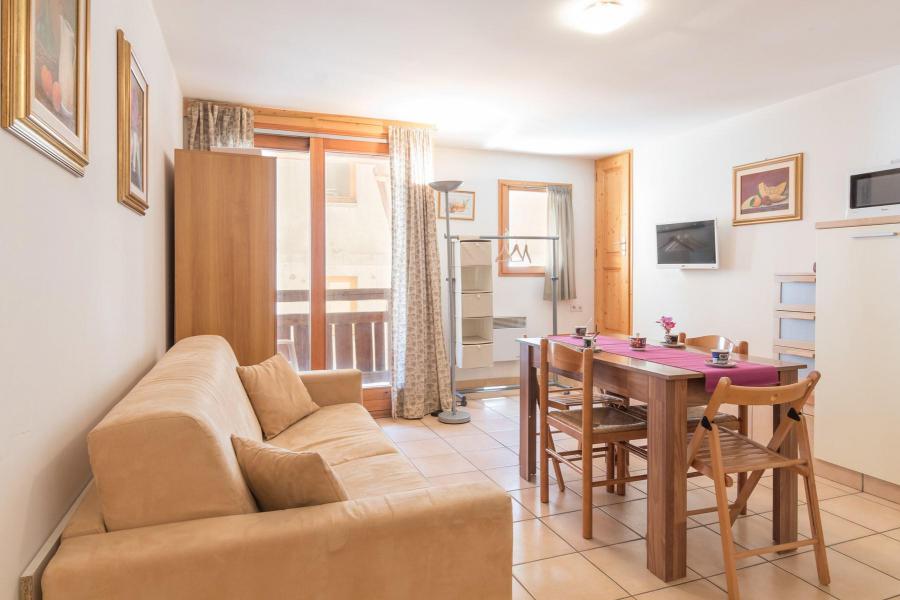 Ski verhuur Studio bergnis 4 personen (RICOSS) - La Résidence la Tourmente - Montgenèvre - Woonkamer