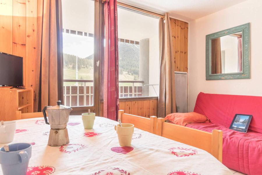 Skiverleih 2-Zimmer-Berghütte für 4 Personen (AMB101) - La Résidence le Golf - Montgenèvre - Wohnzimmer