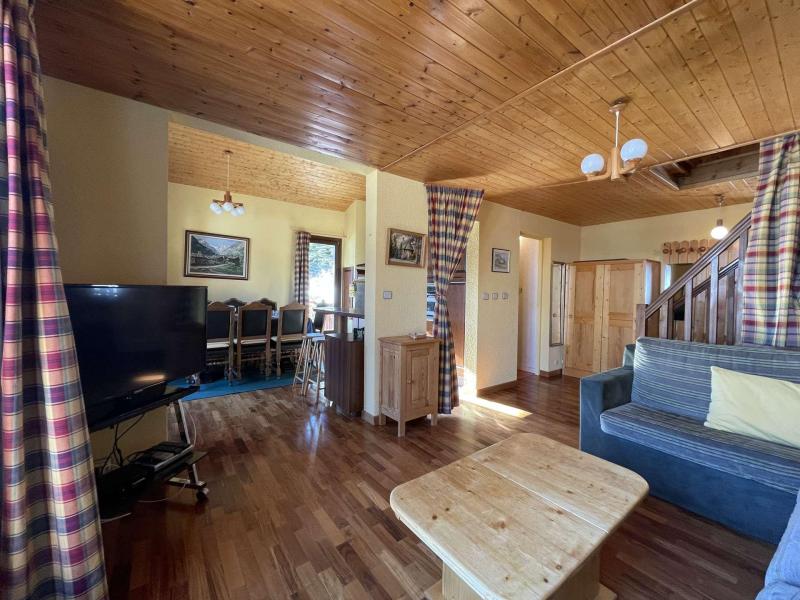 Ski verhuur Appartement 4 kamers mezzanine 8 personen (640-202) - La Résidence le Picamont - Montgenèvre - Woonkamer