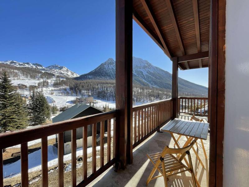 Location au ski Appartement 4 pièces mezzanine 8 personnes (640-202) - La Résidence le Picamont - Montgenèvre - Terrasse