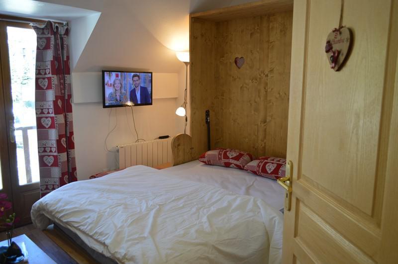 Rent in ski resort 2 room apartment 4 people (NG13) - La Résidence Neige et Golf - Montgenèvre - Bed-settee