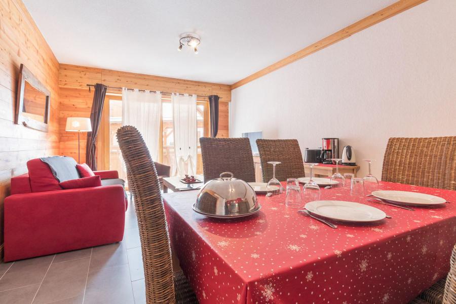 Skiverleih 4-Zimmer-Appartment für 6 Personen (VINB01) - Le Chalet du Janus - Montgenèvre - Wohnzimmer