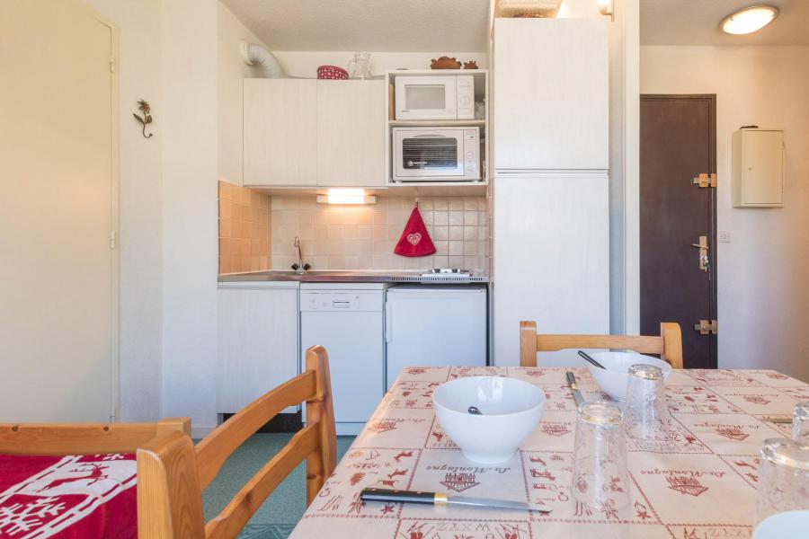 Ski verhuur Appartement 2 kamers 6 personen (SMOQ10) - Résidence Central Station - Montgenèvre - Woonkamer