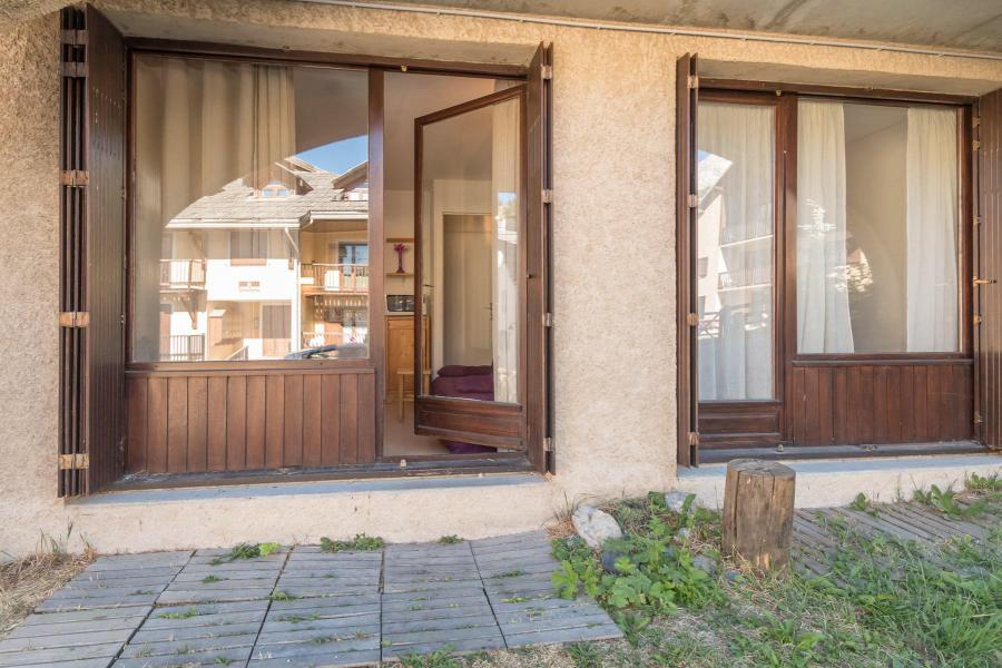 Location au ski Appartement 2 pièces coin montagne 4 personnes (BOUQ03) - Résidence Central Station - Montgenèvre - Terrasse