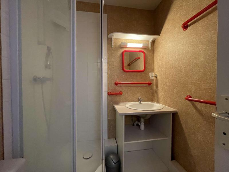 Ski verhuur Studio bergnis 4 personen (LOD16) - Résidence Central Station - Montgenèvre - Badkamer