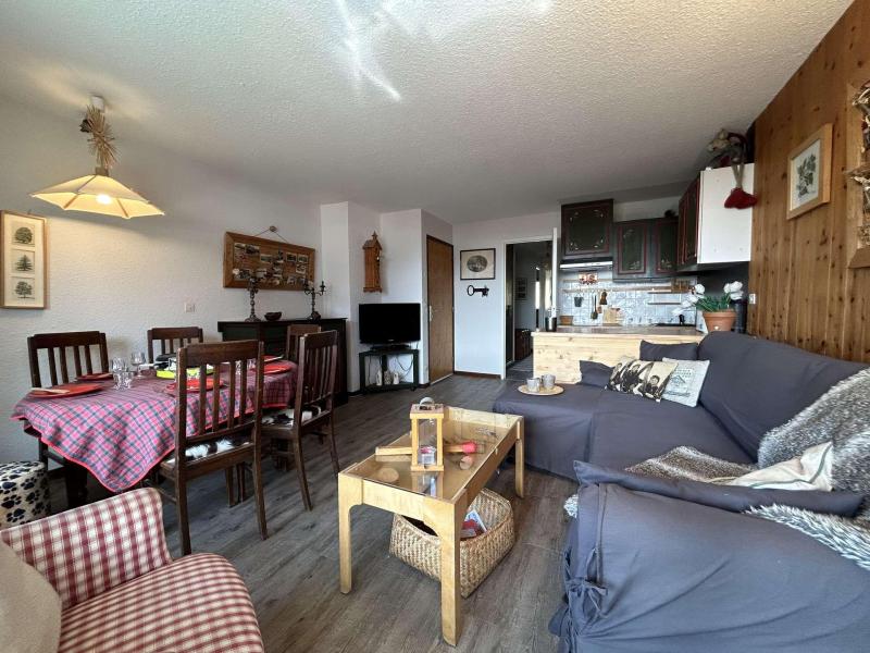 Ski verhuur Appartement 3 kamers 6 personen (D451) - Résidence Chamoisière - Montgenèvre - Woonkamer