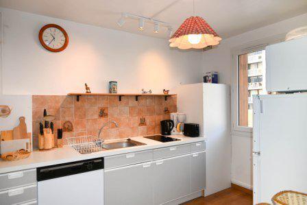 Wynajem na narty Apartament 3 pokojowy 8 osób - Résidence l'Alpet - Montgenèvre - Aneks kuchenny