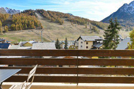 Alquiler al esquí Apartamento 3 piezas para 8 personas - Résidence l'Alpet - Montgenèvre - Balcón