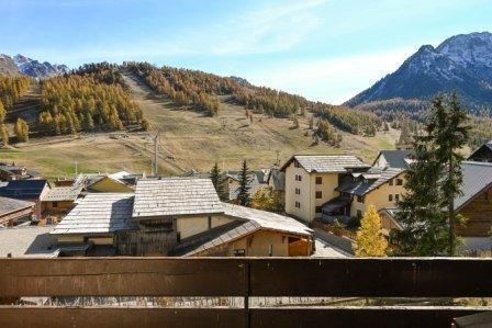 Location au ski Studio 4 personnes (2) - Résidence l'Alpet - Montgenèvre - Séjour