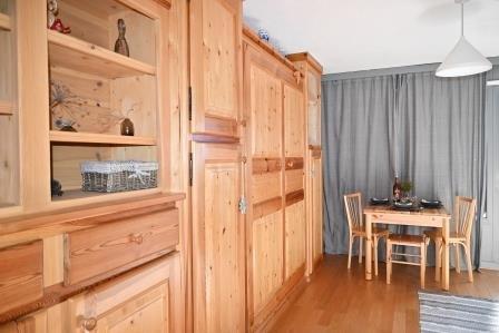 Ski verhuur Studio bergnis 4 personen (A210) - Résidence la Chamoisière - Montgenèvre - Woonkamer