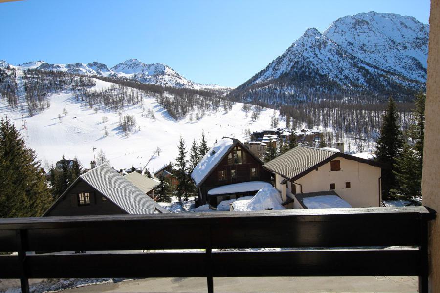 Location au ski Studio coin nuit 4 personnes (MORRA) - Résidence la Durance - Montgenèvre - Balcon