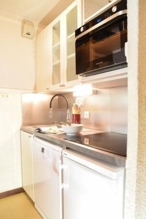 Alquiler al esquí Apartamento dúplex 3 piezas 6 personas (B40) - Résidence la Ferme d'Augustin - Montgenèvre - Kitchenette