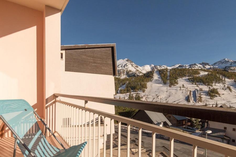 Location au ski Appartement 3 pièces 6 personnes (792) - Résidence la Flûte de Pan - Montgenèvre - Terrasse